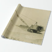 Northwest Engineering CRANE OPERATOR SHOVEL 20 Cadeaupapier (Uitgerold)