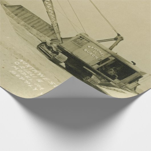 Northwest Engineering CRANE OPERATOR SHOVEL 20 Cadeaupapier (Hoek)