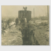 Northwest Engineering CRANE OPERATOR SHOVEL 22 Cadeaupapier (Vlak)