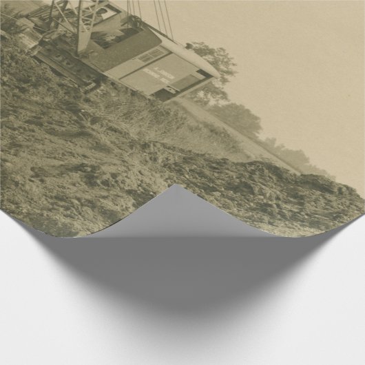 Northwest Engineering CRANE OPERATOR SHOVEL 26 Cadeaupapier (Hoek)