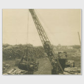 Northwest Engineering CRANE OPERATOR SHOVEL 28 Cadeaupapier (Vlak)