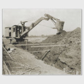 Northwest Engineering CRANE OPERATOR SHOVEL 2 Cadeaupapier (Vlak)