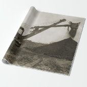 Northwest Engineering CRANE OPERATOR SHOVEL 9 Cadeaupapier (Uitgerold)