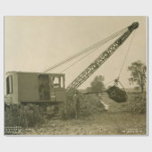 Northwest Engineering KRAAN OPERATOR SHOVEL 12 Cadeaupapier (Vlak)