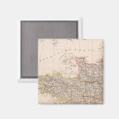 Northwest France Magneet (Voorkant / Achterkant)