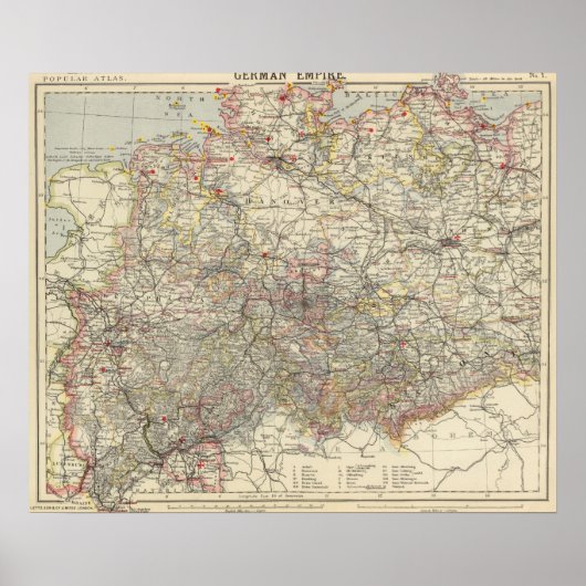 Northwest German Empire Poster (Voorkant)