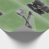 Northwest Heavy Equipment Shovel  Cadeaupapier (Hoek)