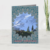 northwest holiday, mount rainier  kaart (Voorkant)