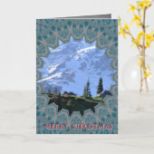 northwest holiday, mount rainier kaart (Gele Bloem)