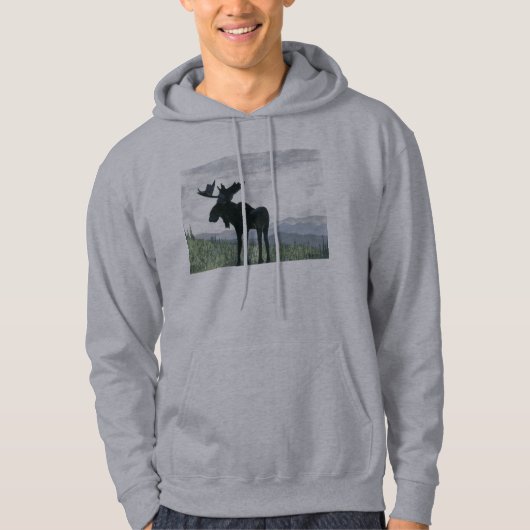 NORTHWEST MOOSE HOODIE (Voorkant)