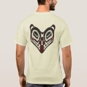 Northwest Native Wolf t-shirt (Achterkant)