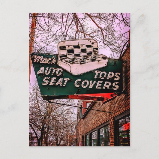 Northwest Neon Briefkaart (Voorkant)