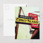 Northwest Neon: Nick's. Briefkaart (Voorkant / Achterkant)