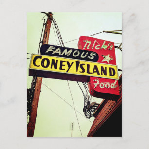 Northwest Neon: Nick's. Briefkaart