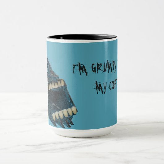 Northwest Shovel Bucket met tanden heeft Java koff Mok (Midden)