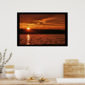 Northwest Sunset Poster (Keuken)