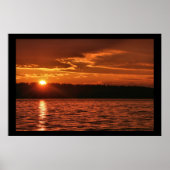 Northwest Sunset Poster (Voorkant)