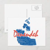 Northwest Territories Briefkaart (Voorkant / Achterkant)