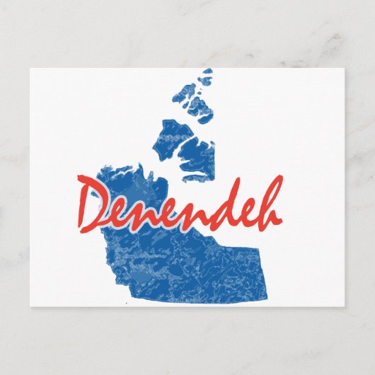 Northwest Territories Briefkaart (Voorkant)
