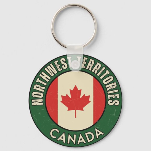 Northwest Territories Canada Sleutelhanger (Voorkant)