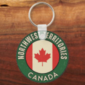Northwest Territories Canada Sleutelhanger (Voorkant)