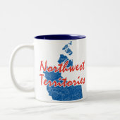 Northwest Territories Tweekleurige Koffiemok (Links)