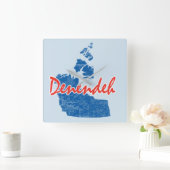 Northwest Territories Vierkante Klok (Huis)