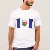 Northwest Territories Vlag Graphic T-shirt (Voorkant)