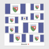 Northwest Territories Vlaggen Grafisch Sticker (Vel)