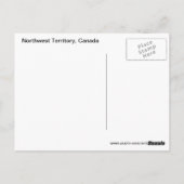 Northwest Territory Canada Briefkaart (Achterkant)