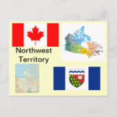 Northwest Territory Canada Briefkaart (Voorkant)