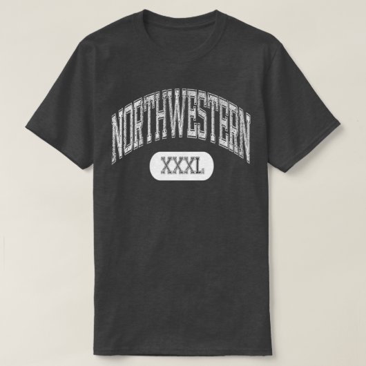 Northwestern Dark T-shirt (Design voorkant)