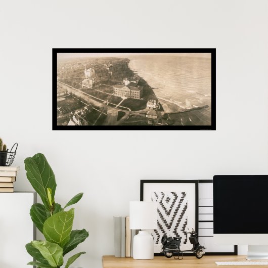 Northwestern University Foto 1907 Poster (Thuiskantoor)