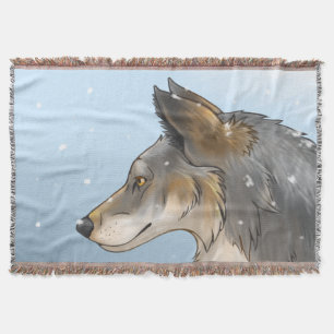 Northwestern Wolf Deken