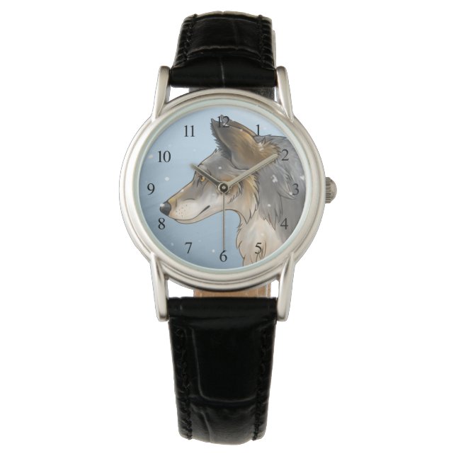 Northwestern Wolf Horloge (Voorkant)
