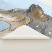 Northwestern Wolf Sherpa Deken (3/4)