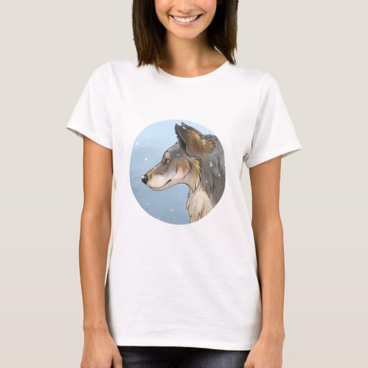 Northwestern Wolf T-shirt (Voorkant)