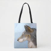 Northwestern Wolf Tote Bag (Voorkant)