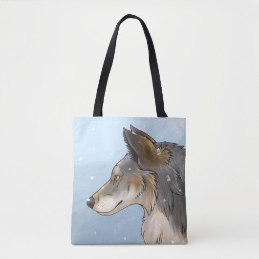 Northwestern Wolf Tote Bag (Voorkant)