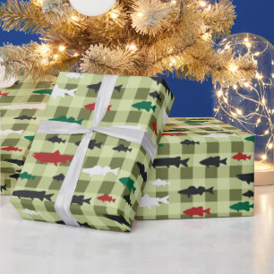 Northwood Fishmas Wrapping Paper Cadeaupapier