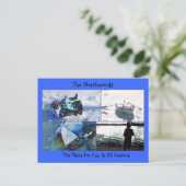 Northwoods Fun Briefkaart (Staand voorkant)