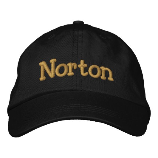 Norton Aangepast Baseball-Pet / Pet (Voorkant)