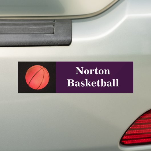 Norton Basketball Bumpersticker (Op auto)