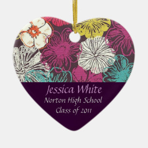 Norton Class of 2011 Heart Keepomwille Keramisch Ornament