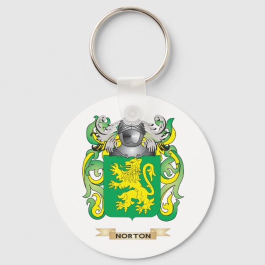 Norton Coat of Arms (familiekust) Sleutelhanger (Voorkant)