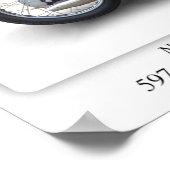 Norton Dominator 99-motorfiets - A3 Poster (Hoek)