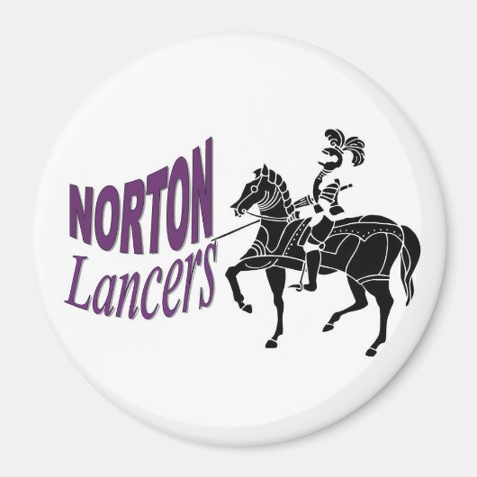 Norton Lancers Magnet (Voorkant)