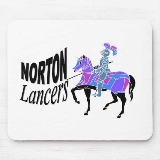 Norton Lancers Mousepad Muismat (Voorkant)