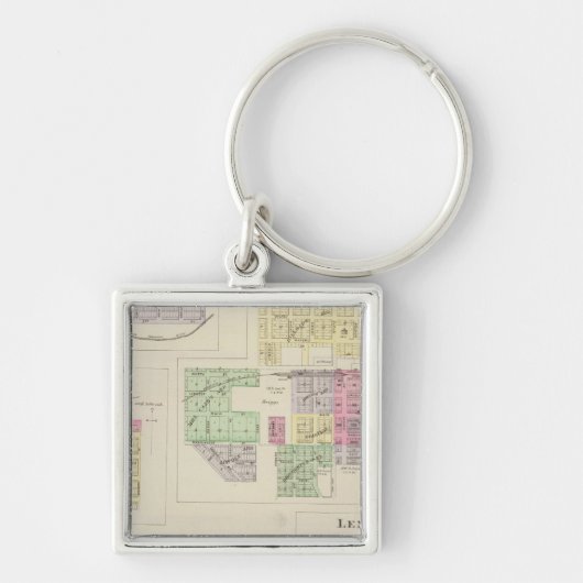 Norton, Lenora, Almena, Densmore, Almelo, Kansas Sleutelhanger (Voorkant)