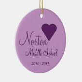 NORTON Middle School Ornament (Rechts)